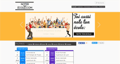 Desktop Screenshot of notersonecole.com